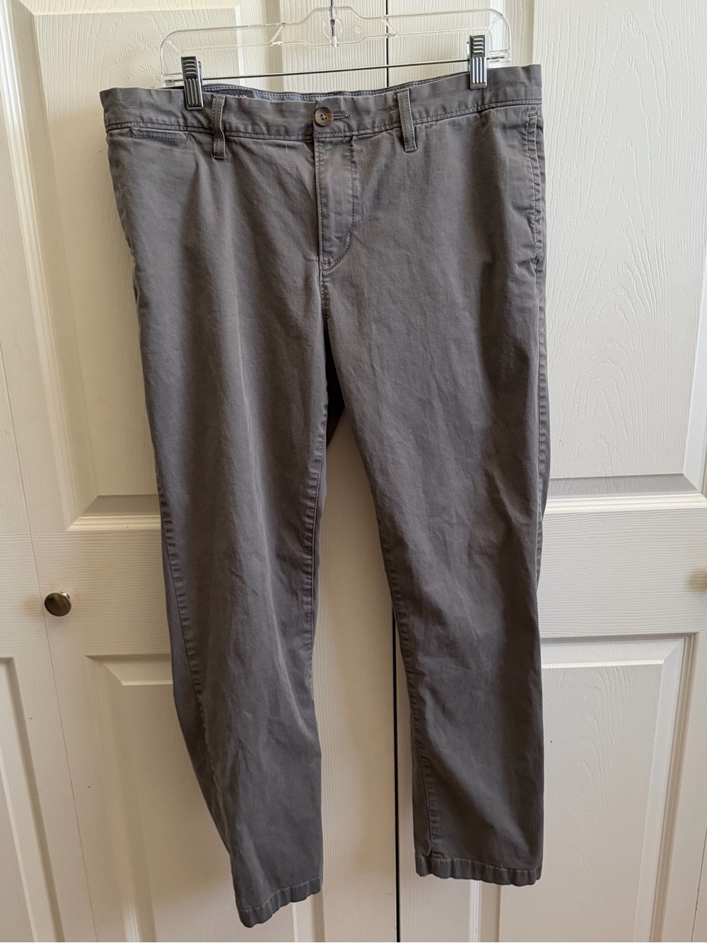5 for $25! Men's Gray Chinos - Classic Everyday Pants